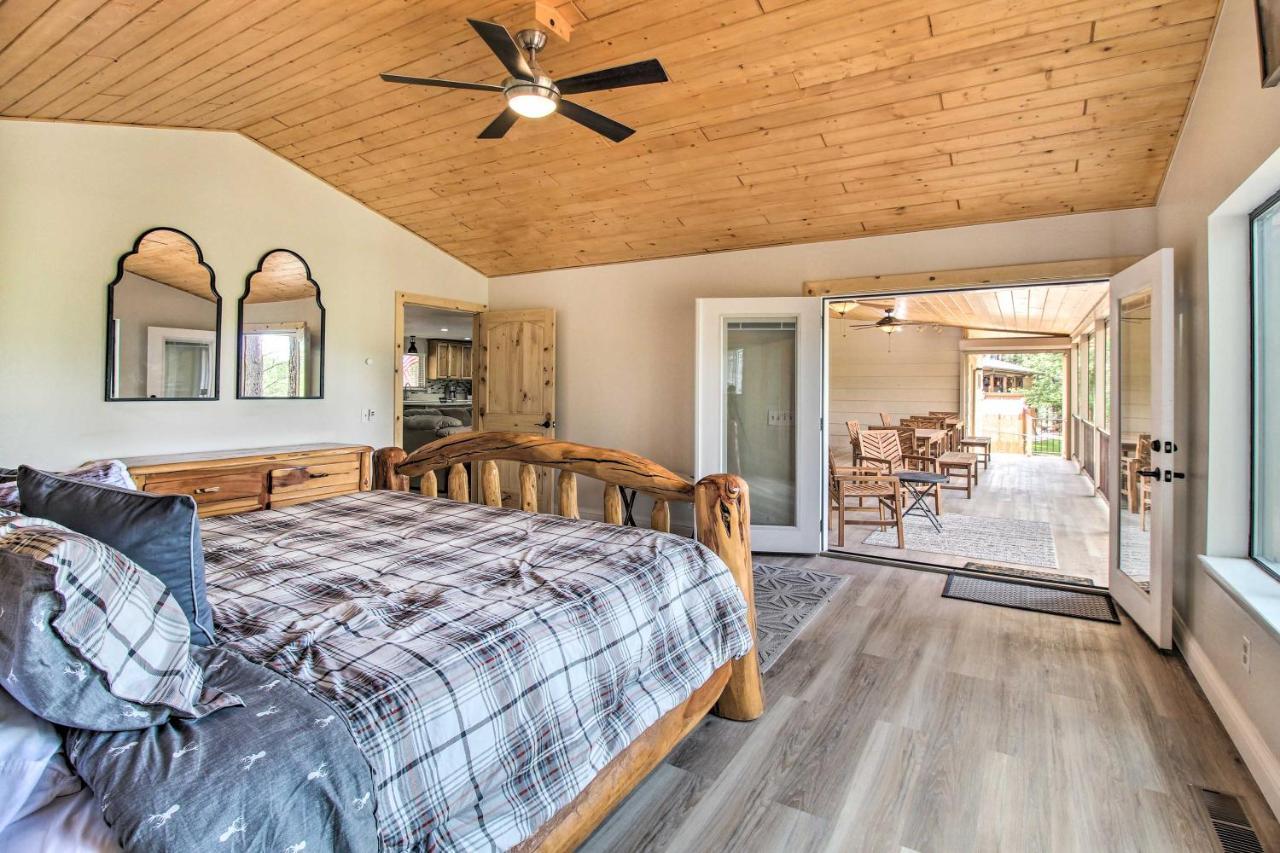 Pinetop Creekside Cabin Secret Game Room! Exterior foto
