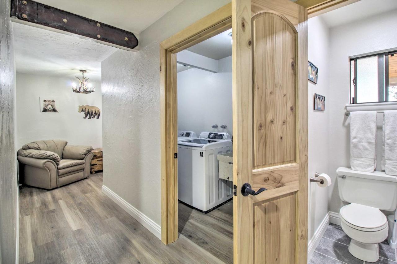 Pinetop Creekside Cabin Secret Game Room! Exterior foto