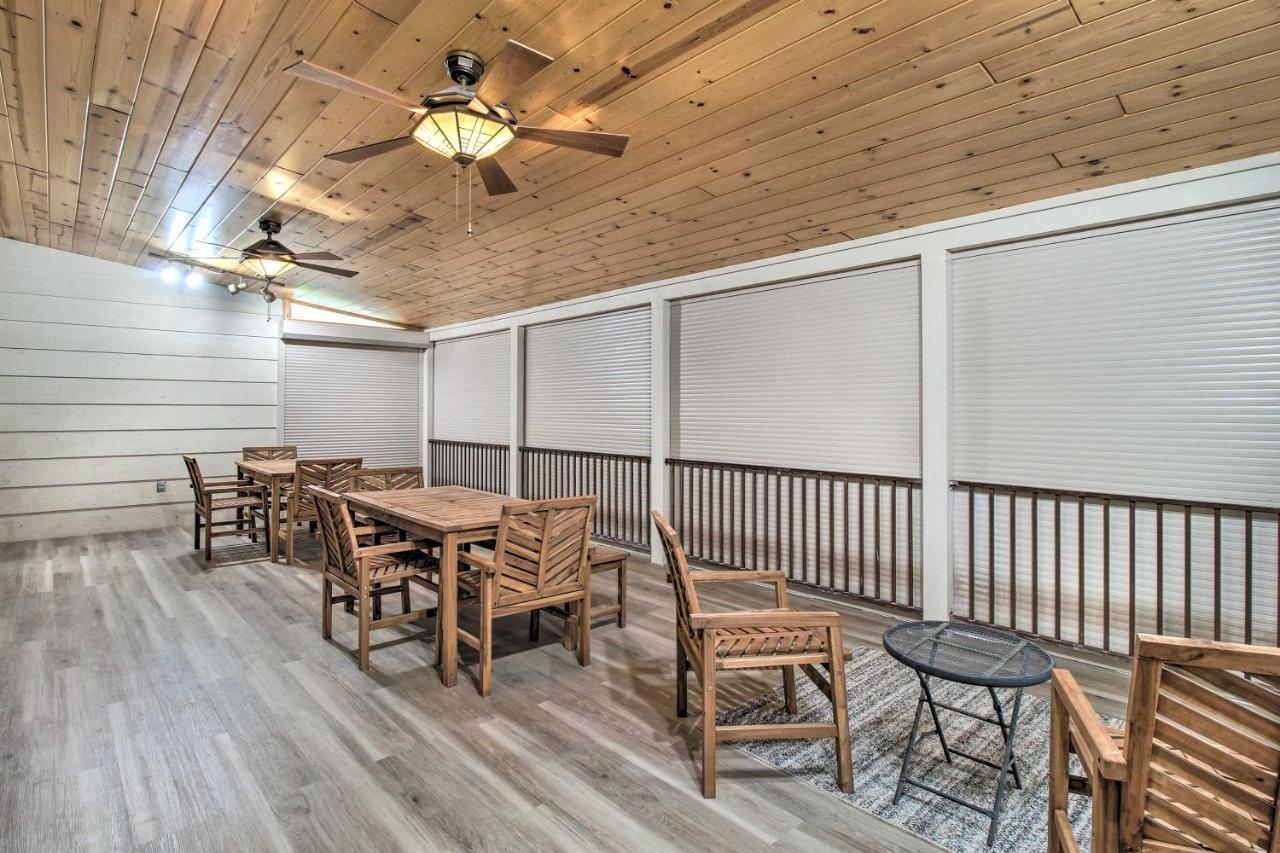 Pinetop Creekside Cabin Secret Game Room! Exterior foto