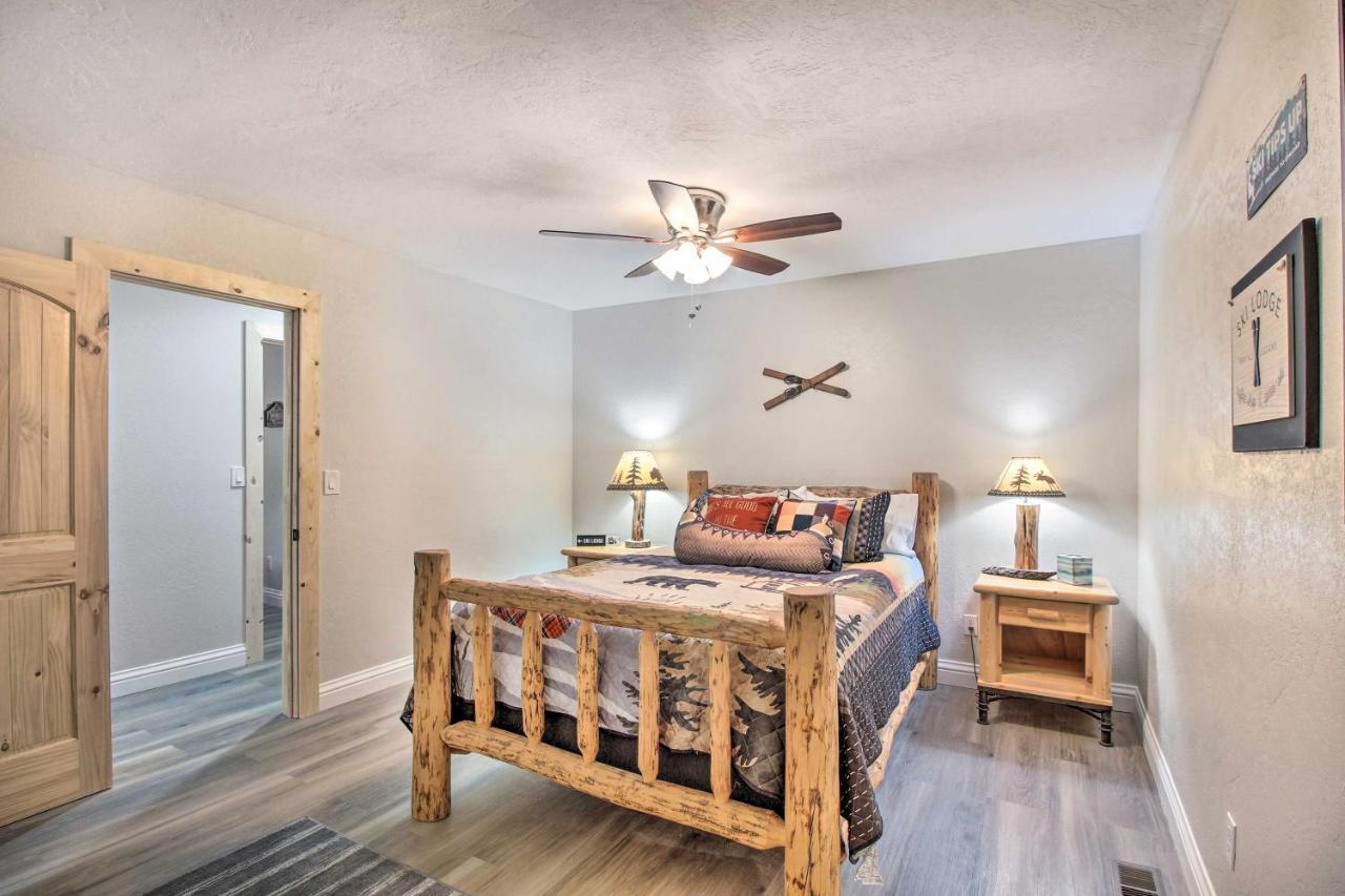Pinetop Creekside Cabin Secret Game Room! Exterior foto